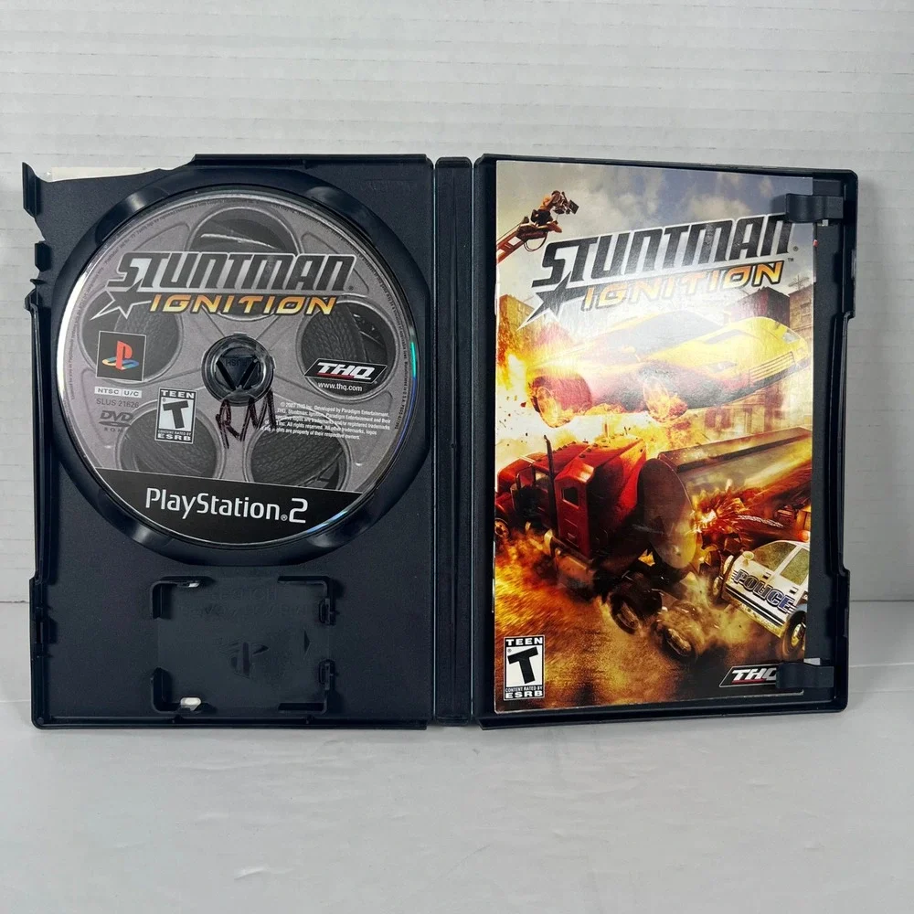 Stuntman Ignition Sony PlayStation 2 PS2 2007 Racing Game‎ CIB THQ SLUS-21626